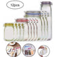 12pcs Mason Jar Shape Storage Bags