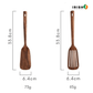 WOODGOURMENT 7 Piece Teak Cooking Utensil Set