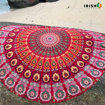 DREAMSCAPE Round Beach Tapestry Beach Blanket