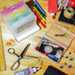 CRAFTCADDY Photo Cases and Clear Craft Storage Box