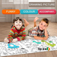 COLORSTRIP™ Children's Drawing Graffiti Scroll