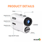 REVASRI Golf Laser Rangefinder 2023 Edition | With Slope and Flag Pole Lock Vibration | Rechargeable