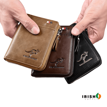 BLOCKROB Leather Safety Wallet