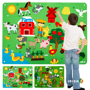 FELTALES Interactive Educational Felt Board for Storytelling Adventures