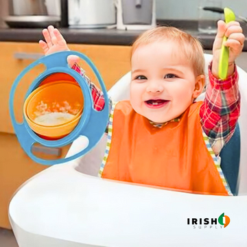 TWISTYTOTS Spill-Proof Gyro Bowl for Kids