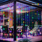 STARCURTAIN LED Solar Curtain String Lights