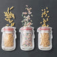 12pcs Mason Jar Shape Storage Bags