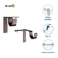 DRZHE Easy-Install Curtain Brackets