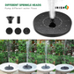 SPRINGWAVE Bird Bath Solar Fountain