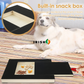 PAWPRINT™ Nail Scratch Board with Built-in Treat Box