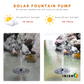 SPRINGWAVE Bird Bath Solar Fountain