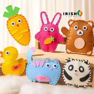 CRAFTKIDS™ DIY Sewing Kit for Kids with Adorable Animals