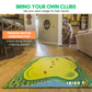 SWINGPRO Golf Game Mat Pad