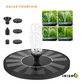 SPRINGWAVE Bird Bath Solar Fountain