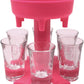 6 Shot Glass Dispenser and Holder