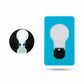 Portable Card Shape Night Light Ultra-Thin Card